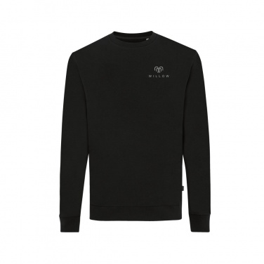 Logo trade corporate gifts image of: Iqoniq Zion recycled cotton crew neck