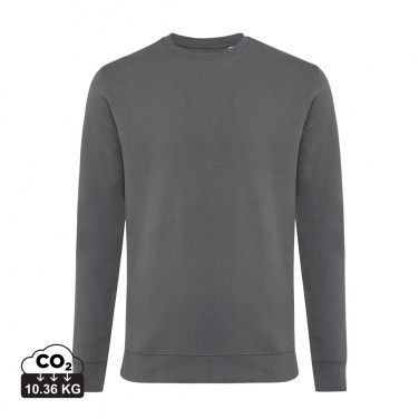 Logo trade promotional merchandise picture of: Iqoniq Zion recycled cotton crew neck