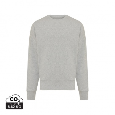 Logo trade promotional giveaways picture of: Iqoniq Kruger relaxed recycled cotton crew neck