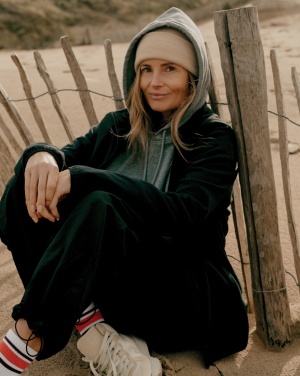 Logo trade advertising products image of: Iqoniq Torres recycled cotton hoodie undyed