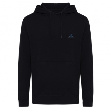 Logo trade advertising products image of: Iqoniq Rila lightweight recycled cotton hoodie