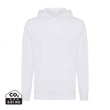 Logo trade promotional gifts picture of: Iqoniq Rila lightweight recycled cotton hoodie
