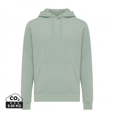 Logo trade promotional gift photo of: Iqoniq Rila lightweight recycled cotton hoodie