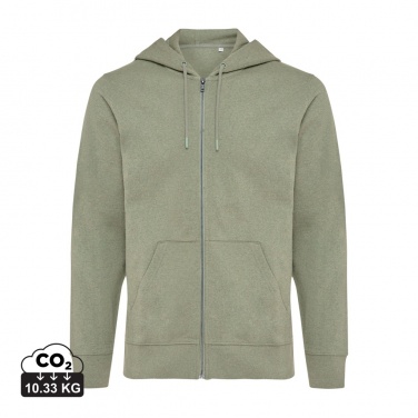 Logotrade promotional giveaways photo of: Iqoniq Abisko recycled cotton zip through hoodie