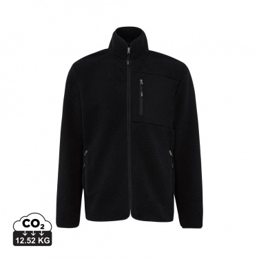 Logotrade promotional product picture of: Iqoniq Diran recycled polyester pile fleece jacket