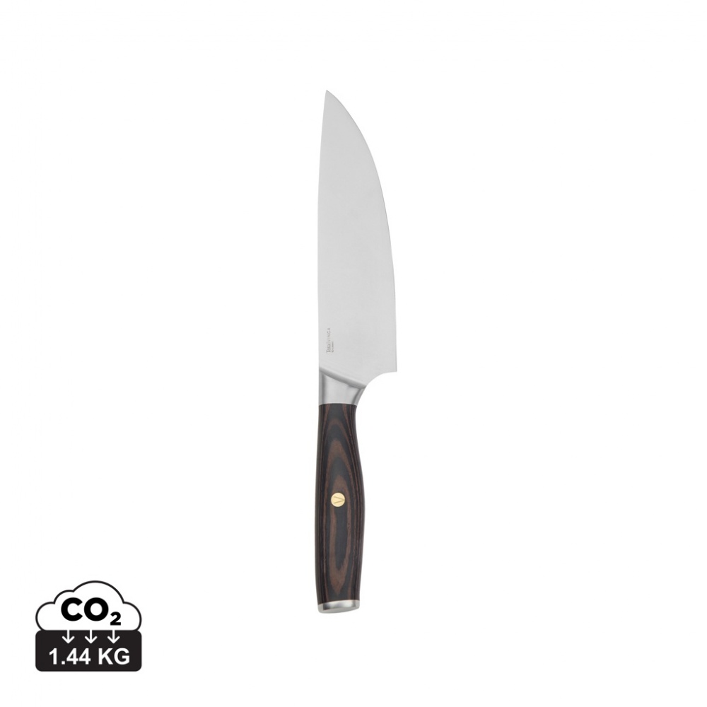 Logo trade corporate gifts picture of: VINGA Tara RCS recycled steel chef's knife