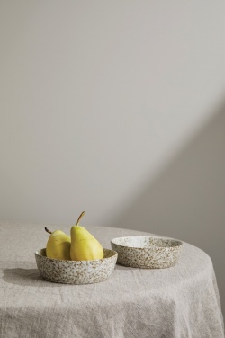 Logotrade promotional merchandise picture of: VINGA Nuvem stoneware mini bowl, 2 pcs set