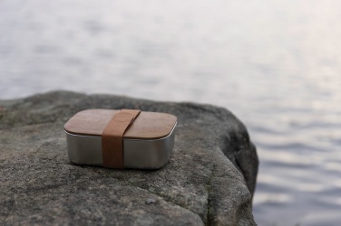 Logo trade promotional items picture of: VINGA Ciro RCS recycled steel lunch box