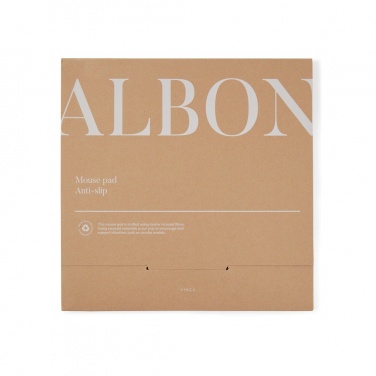 Logo trade promotional gifts image of: VINGA Albon GRS recycled felt mouse pad