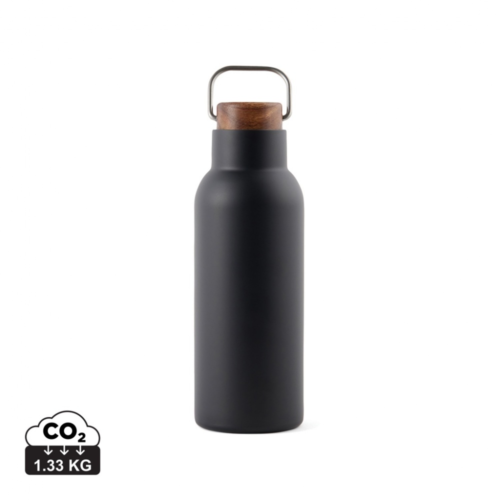 Logo trade promotional items picture of: VINGA Ciro RCS recycled vacuum bottle 580ml