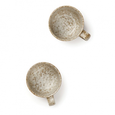 Logo trade advertising products image of: VINGA Nuvem stoneware mug, 2 pcs set