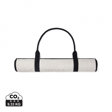Logo trade promotional item photo of: VINGA Volonne AWARE™ recycled canvas beach mat