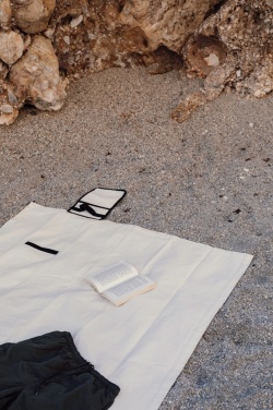 Logotrade advertising products photo of: VINGA Volonne AWARE™ recycled canvas picnic blanket