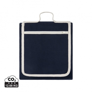 Logo trade promotional gifts picture of: VINGA Volonne AWARE™ recycled canvas picnic blanket