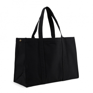 Logo trade corporate gift photo of: VINGA Hilo AWARE™ recycled canvas maxi tote bag