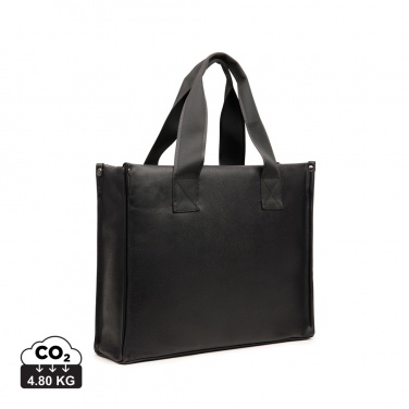 Logo trade advertising products image of: VINGA Bermond RCS recycled PU tote bag