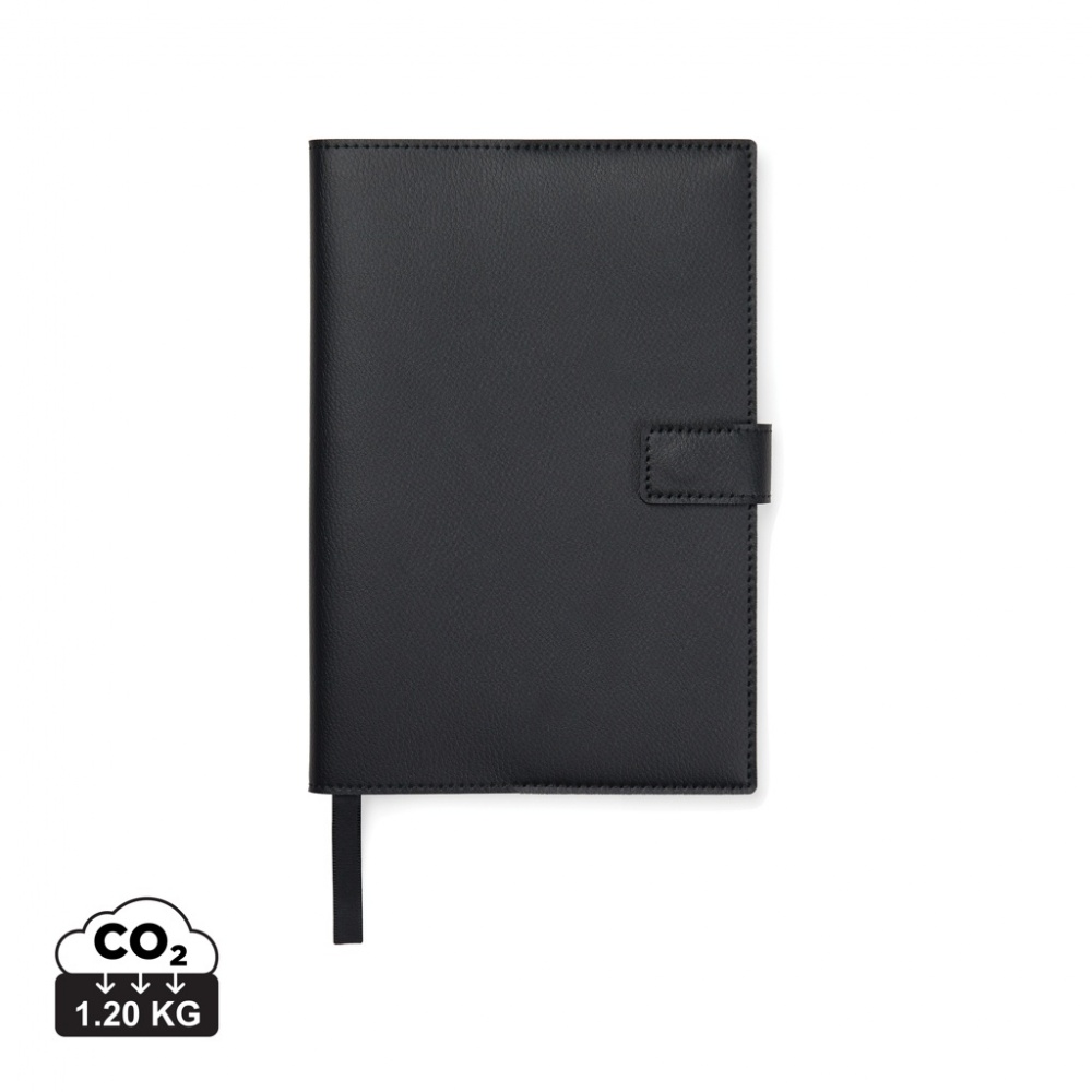 Logo trade advertising products picture of: VINGA Timo PU RCS RPET notebook