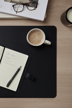 Logo trade promotional products picture of: VINGA Timo PU RCS RPET notebook