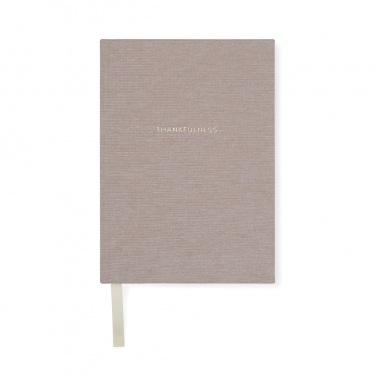 Logotrade promotional merchandise picture of: VINGA Thankfulness GRS recycled paper journal