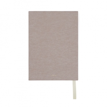 Logo trade promotional gifts image of: VINGA Thankfulness GRS recycled paper journal