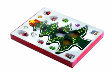 Logotrade promotional product image of: Wooden xmas tree decoration