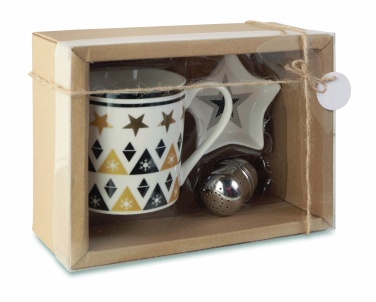 Logotrade promotional gifts photo of: Mug mini plate filter in box
