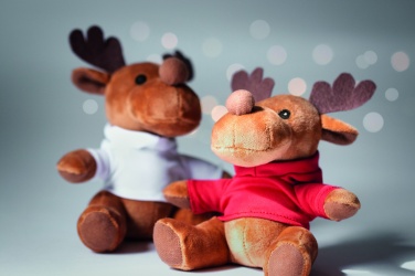 Logotrade promotional giveaway image of: Plush reindeer with hoodie