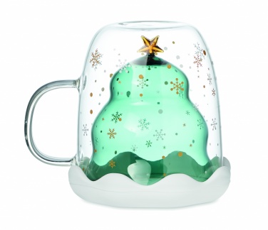Logotrade promotional items photo of: Double wall borosilicate mug