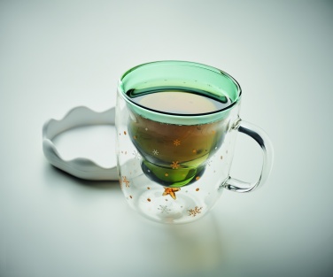 Logotrade promotional gift image of: Double wall borosilicate mug