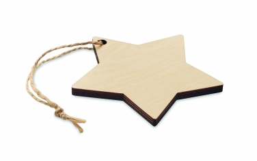Logo trade promotional products picture of: Christmas ornament star