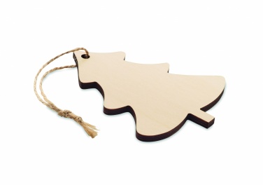 Logo trade promotional items image of: Christmas ornament tree
