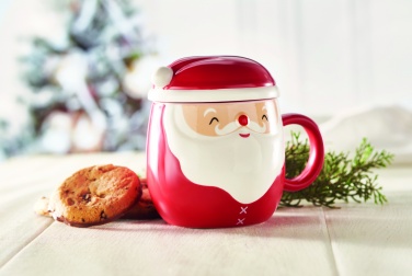 Logotrade promotional items photo of: Ceramic mug with lid 370 ml