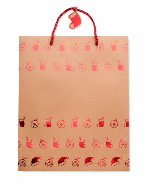 Logotrade promotional products photo of: Gift paper bag with pattern