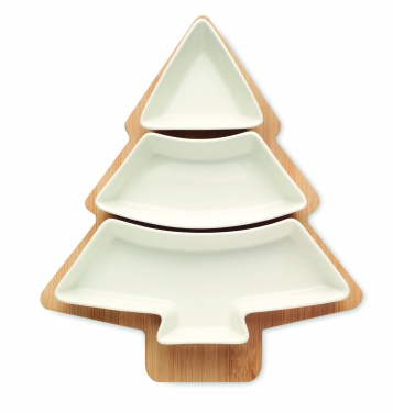 Logo trade promotional items picture of: Christmas tree serving tray