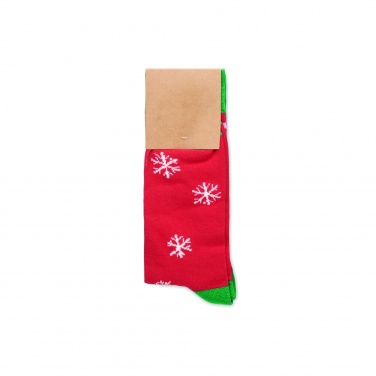 Logotrade promotional product picture of: Pair of Christmas socks M