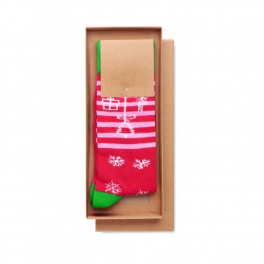 Logotrade advertising product picture of: Pair of Christmas socks M