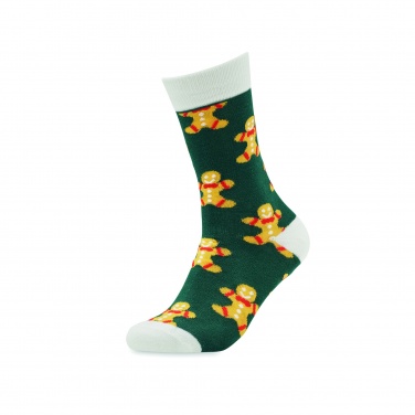 Logo trade promotional gift photo of: Pair of Christmas socks M