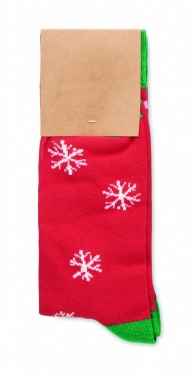 Logo trade promotional product photo of: Pair of Christmas socks L