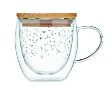 Logo trade promotional items picture of: Double wall borosilicate mug