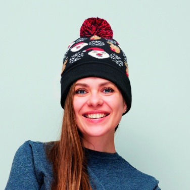 Logotrade promotional giveaway picture of: Christmas knitted beanie
