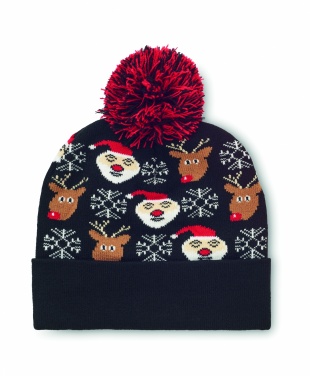 Logotrade promotional product picture of: Christmas knitted beanie