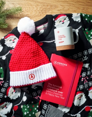 Logotrade advertising product picture of: Christmas knitted beanie