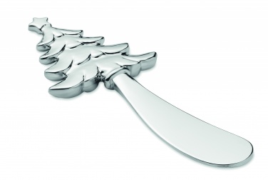 Logo trade promotional giveaways image of: Christmas tree cheese knife