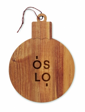 Logo trade business gifts image of: Acacia wood serving board