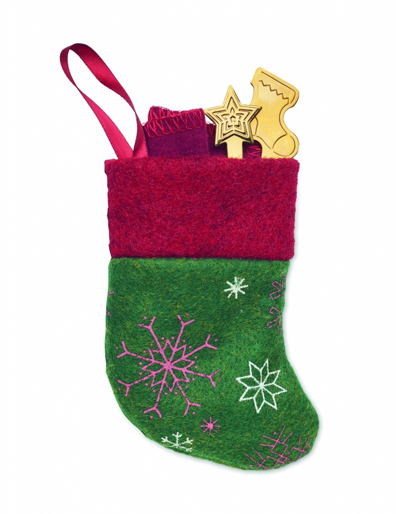 Logotrade promotional merchandise photo of: Christmas dessert cutlery set