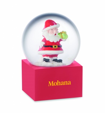 Logotrade promotional gift picture of: Small snow ball glass ornament
