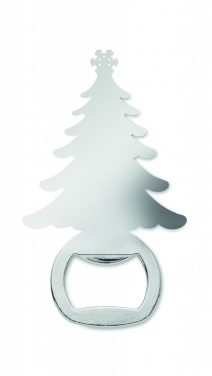 Logo trade business gift photo of: Bottle opener Christmas motif
