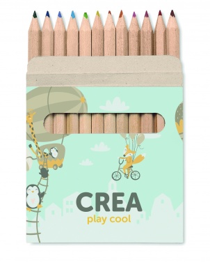 Logotrade corporate gift image of: 12 coloured pencils set