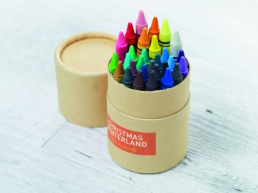 Logotrade promotional item image of: 30 wax crayons