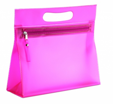 Logotrade promotional merchandise picture of: Transparent cosmetic pouch